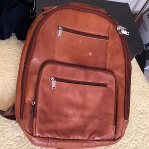 Leather BookBag